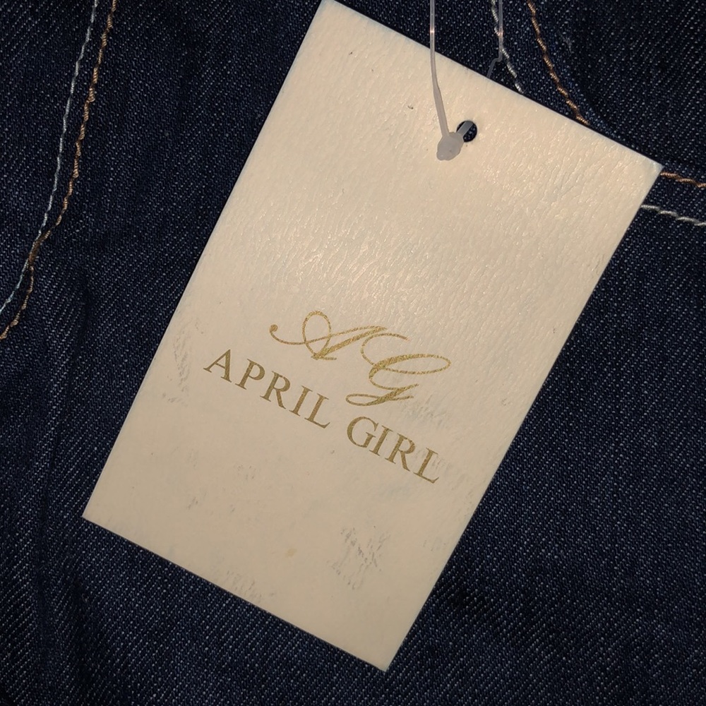 April Girl jean denim cutoff shorts - Picture 4 of 5